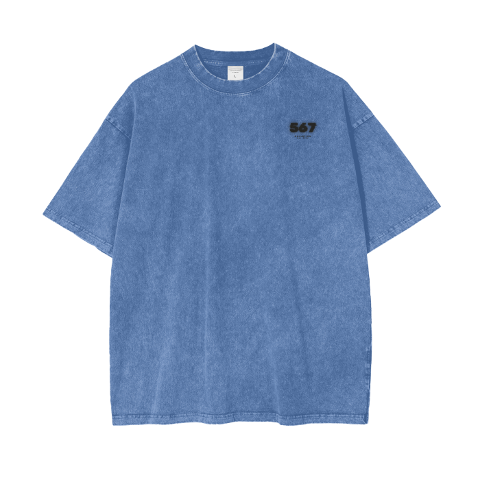 Acid Wash Oversize T-Shirt - 250 GSM