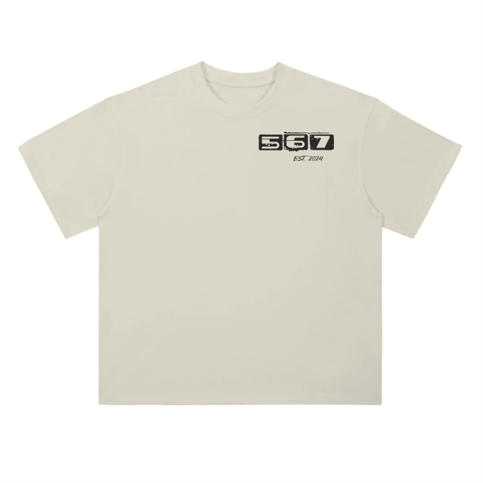 Drop Shoulder T-Shirt - 300 GSM