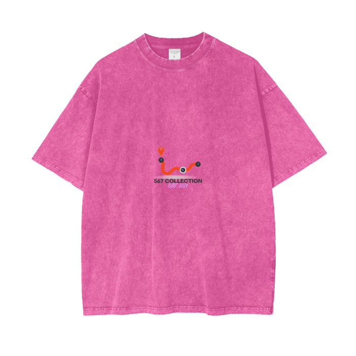 Acid Wash Oversize T-Shirt - 250 GSM