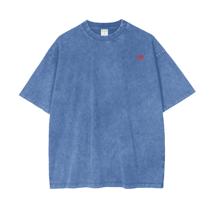 Acid Wash Oversize T-Shirt - 250 GSM
