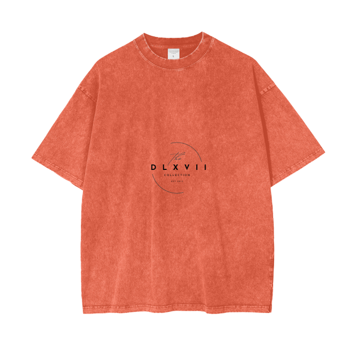 Acid Wash Oversize T-Shirt - 250 GSM