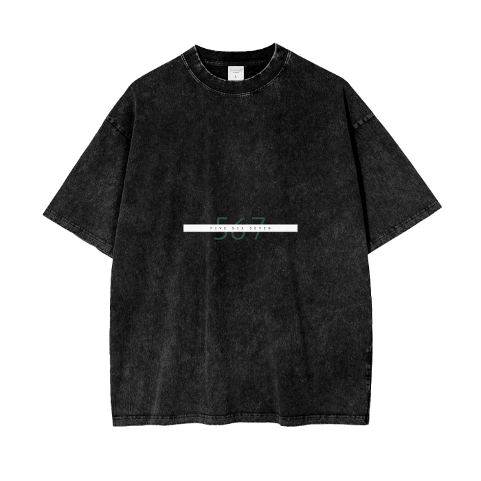 Acid Wash Oversize T-Shirt - 250 GSM