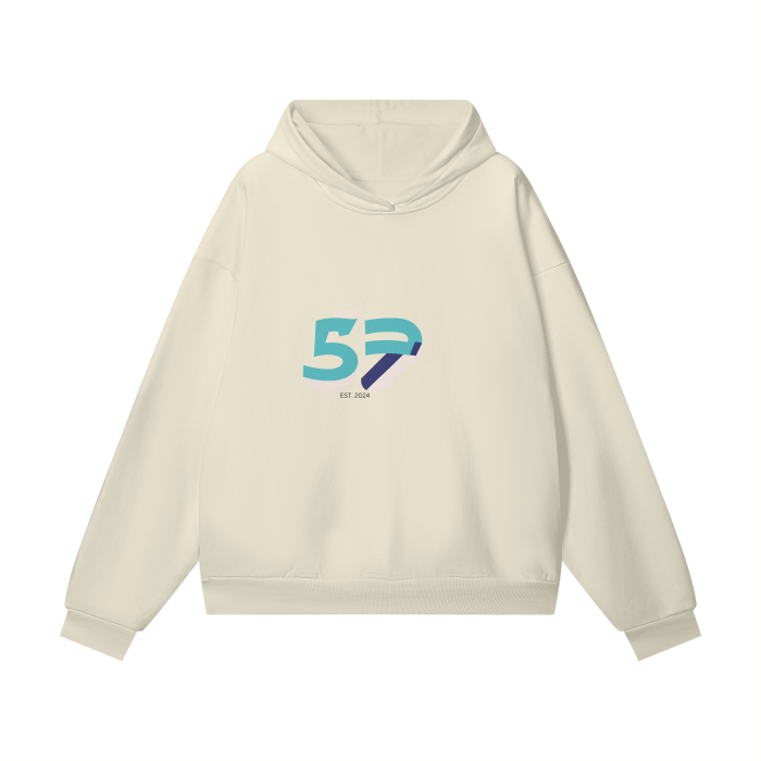 Oversize Heavyweight Hidden Pocket Fleece Hoodie - 460 GSM
