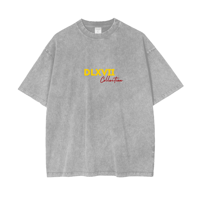 Acid Wash Oversize T-Shirt - 250 GSM