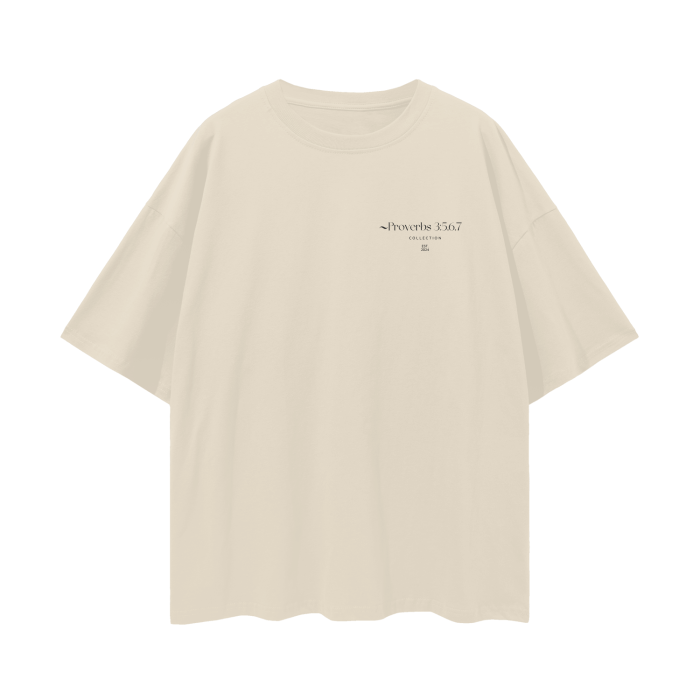 Oversize Deep Drop Shoulder Tee - 190 GSM