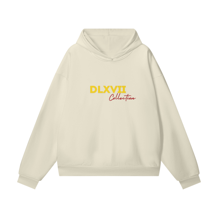 Oversize Heavyweight Hidden Pocket Fleece Hoodie - 460 GSM