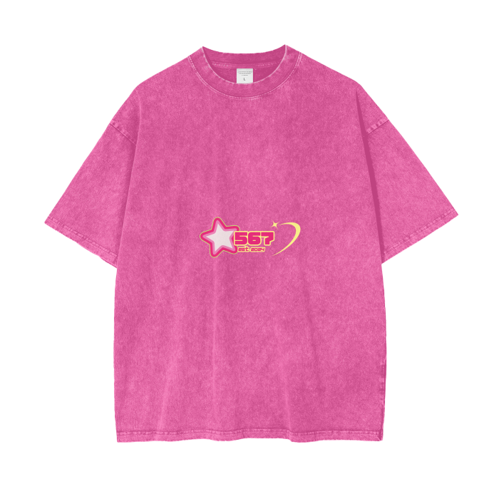 Acid Wash Oversize T-Shirt - 250 GSM