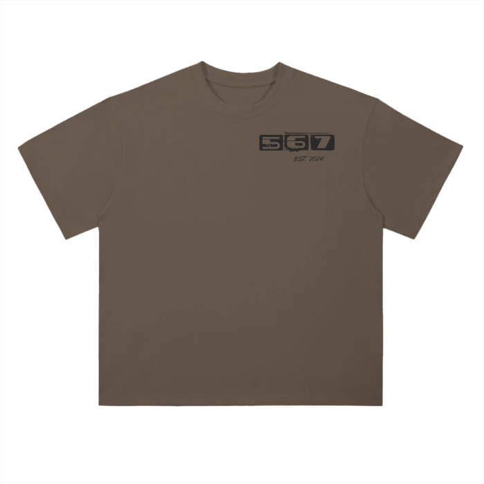 Drop Shoulder T-Shirt - 300 GSM