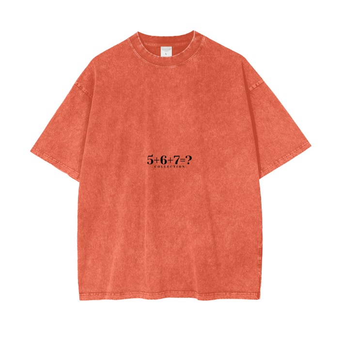 Acid Wash Oversize T-Shirt - 250 GSM