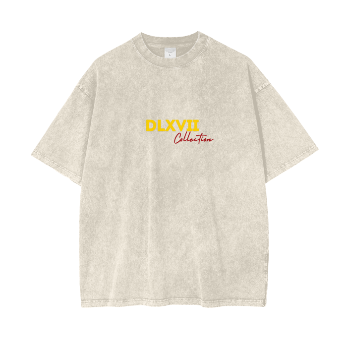 Acid Wash Oversize T-Shirt - 250 GSM