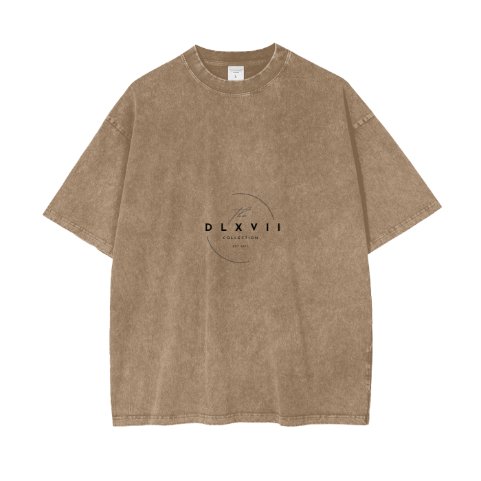 Acid Wash Oversize T-Shirt - 250 GSM