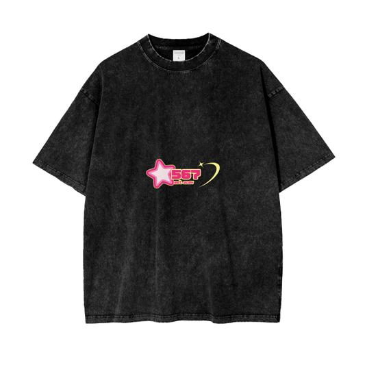 Acid Wash Oversize T-Shirt - 250 GSM