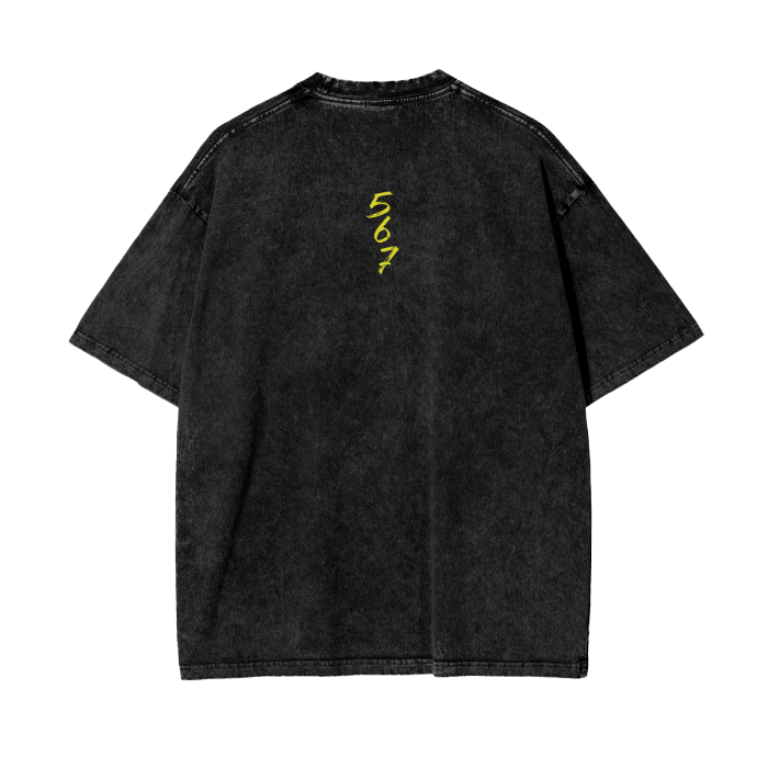 Acid Wash Oversize T-Shirt - 250 GSM – Sophia's Chic Corner