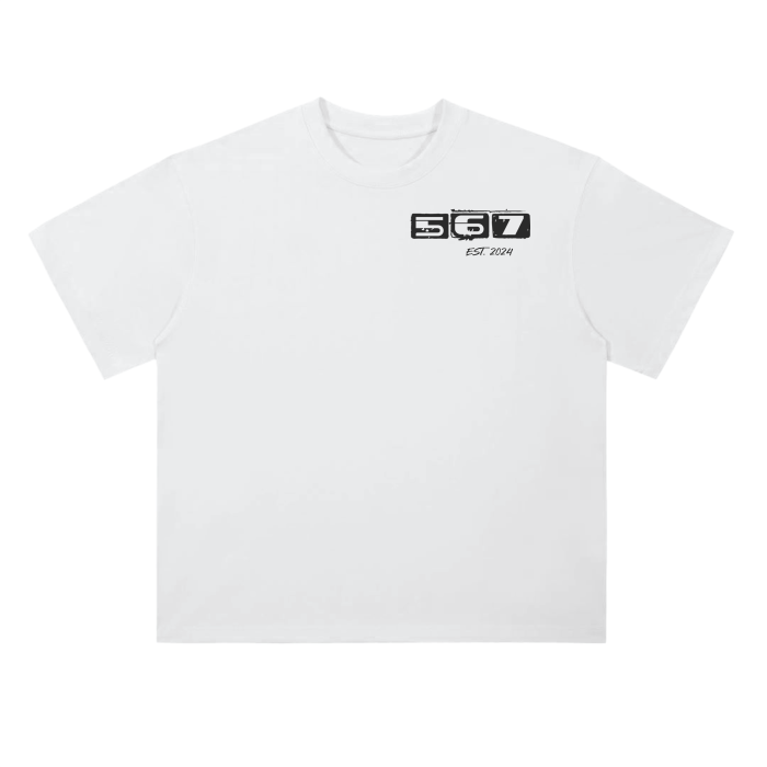 Drop Shoulder T-Shirt - 300 GSM