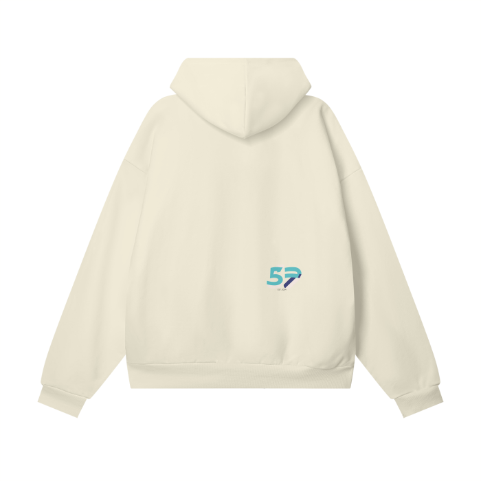 Oversize Heavyweight Hidden Pocket Fleece Hoodie - 460 GSM