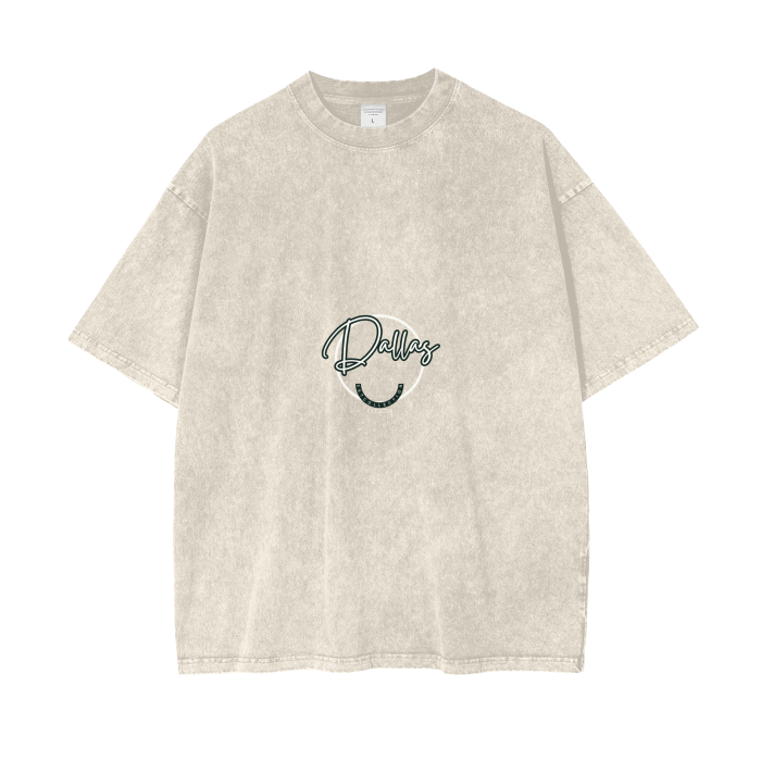 Acid Wash Oversize T-Shirt - 250 GSM