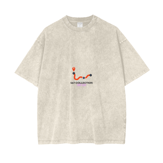 Acid Wash Oversize T-Shirt - 250 GSM